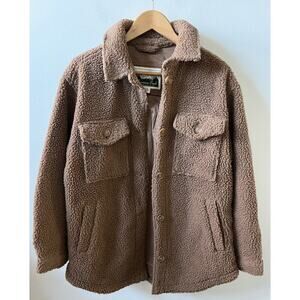 American Eagle teddy jacket size M